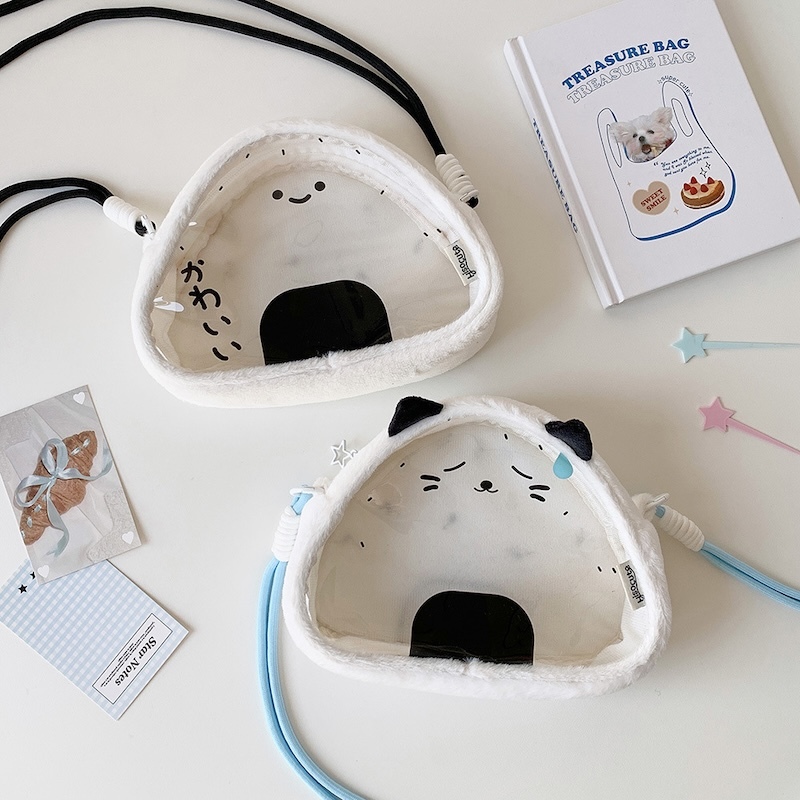 《03302》飯糰款可放多隻娃大娃包