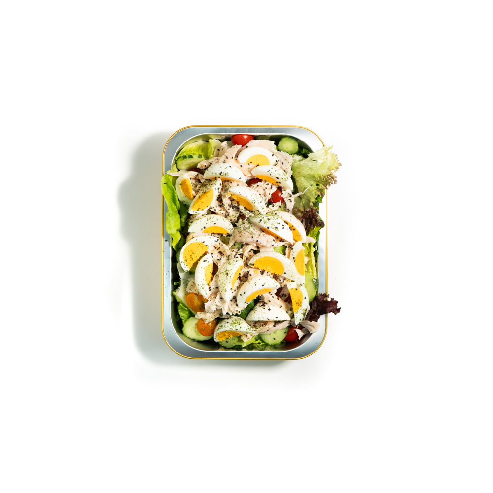 意黑醋.慢煮雞胸.雞蛋菜.沙律 2磅