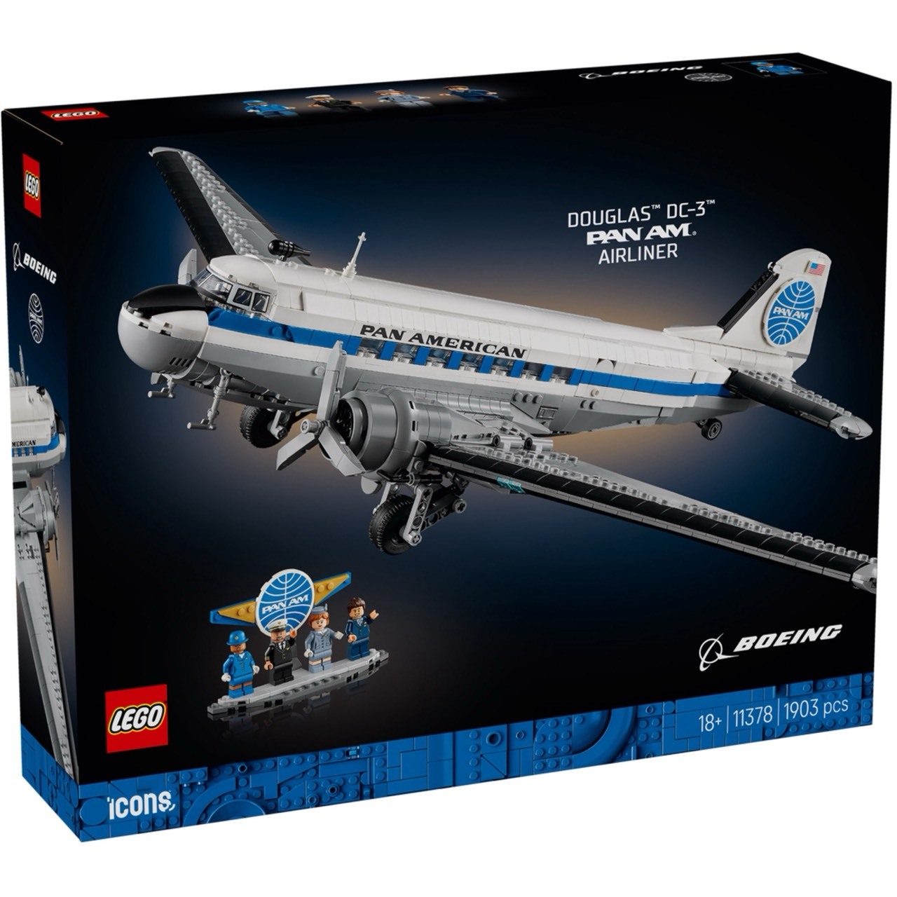 LEGO 11378 Douglas™ DC-3™ PAN AM® 客機LEGO® Icons系列