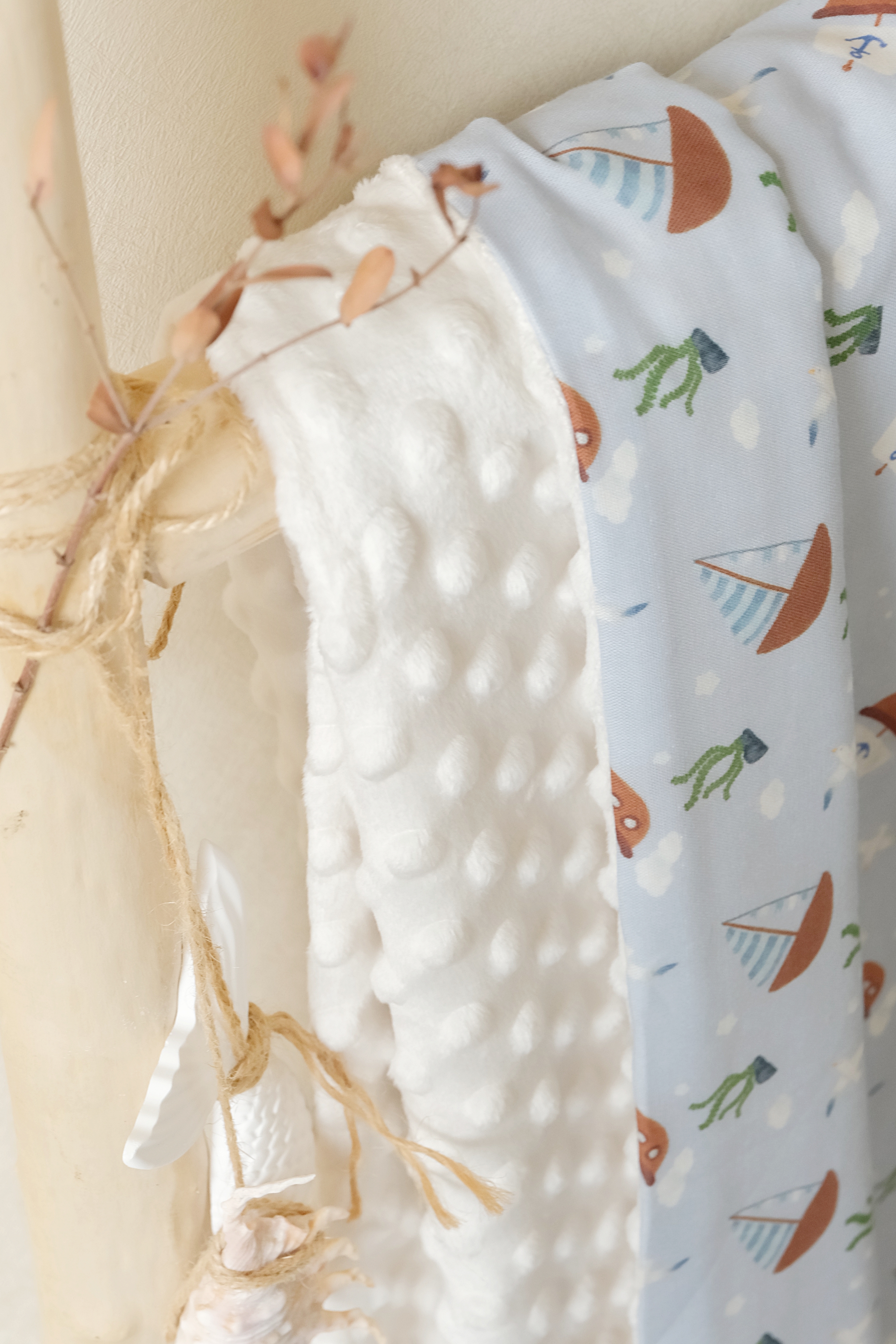 Hi Y.P store-嬰兒車蓋毯-獨家設計款-航海日記