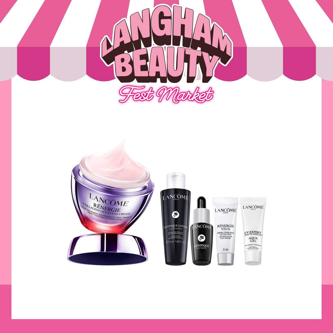 LANCÔME 全新塑顏緊緻提拉面霜套裝