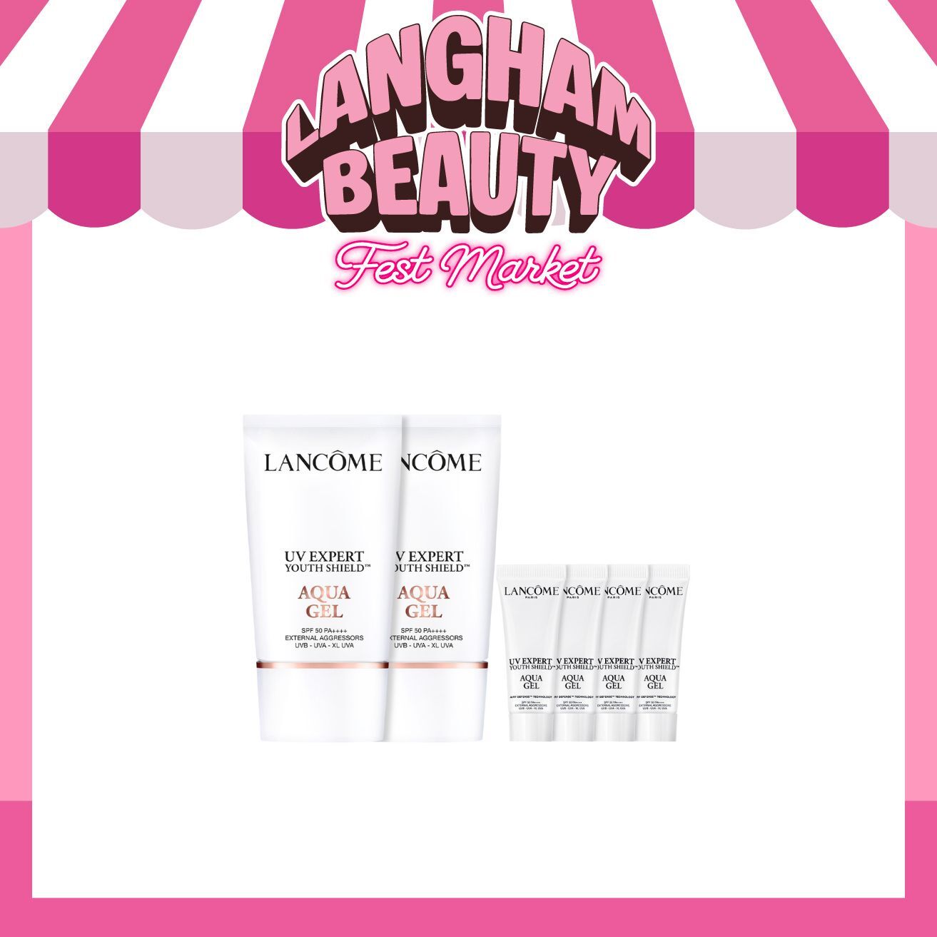 LANCÔME 全方位防禦抗曬清爽乳霜30ml (2件)套裝