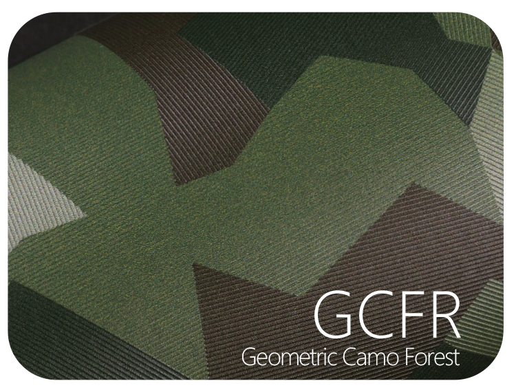 LIFE+GUARD GCFR Geometric Camo Forest LIFE+GUARD Geometric Camo Forest vinyl skin sample for 3C protective wraps