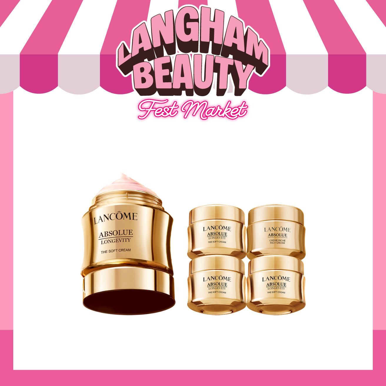 LANCÔME 菁純臻顏面霜 60ml 套裝