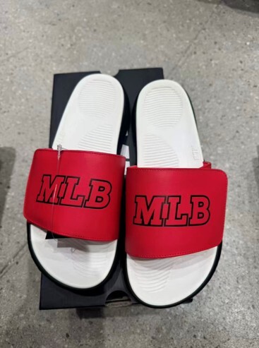 【直播】MLB LX0330704 休閒拖鞋 (紅色)