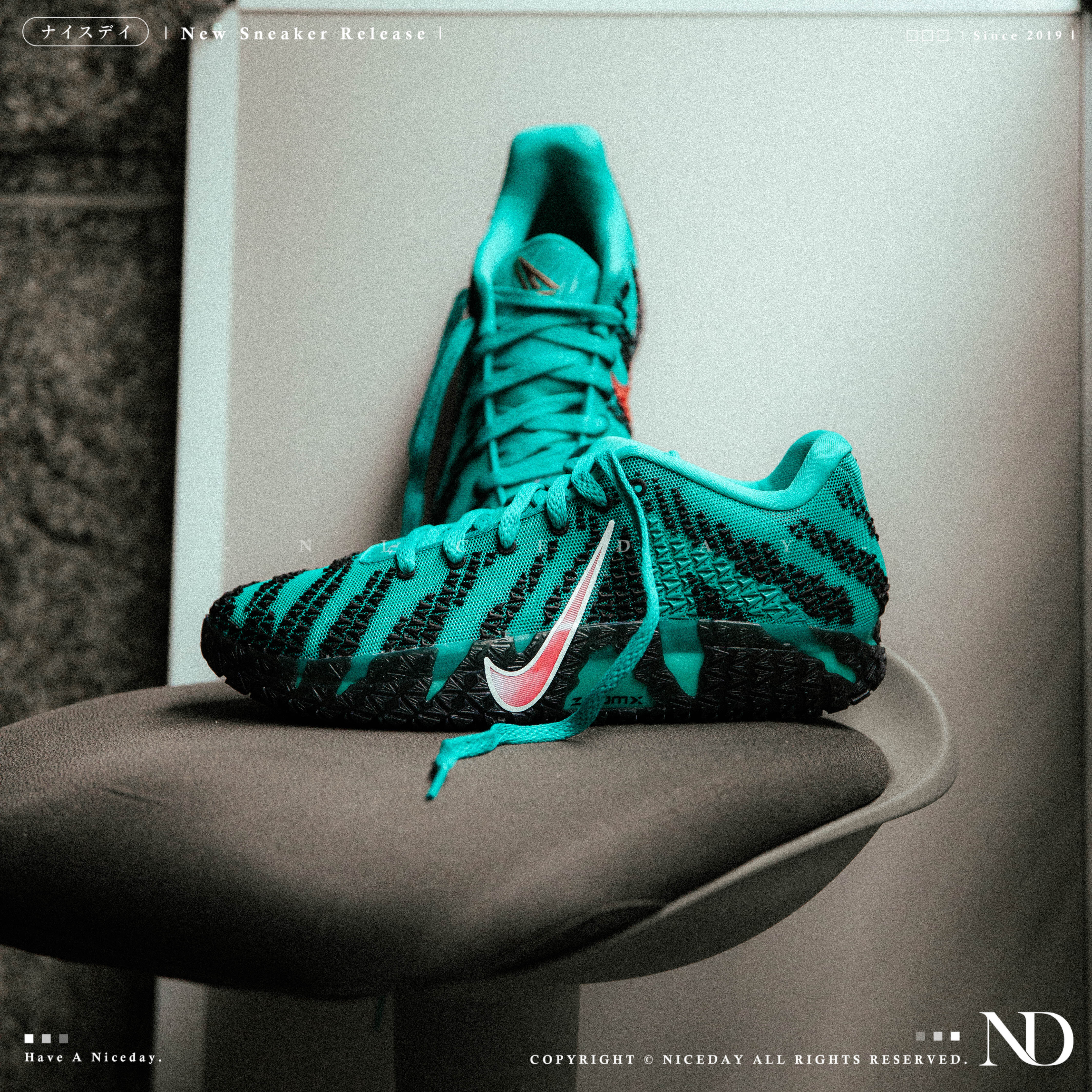 NICEDAY 部分現貨 NIKE JA 3 'Scratch 3.0' 黑綠 湖水綠 籃球鞋 莫蘭特 實戰 籃球鞋 HF2794-300