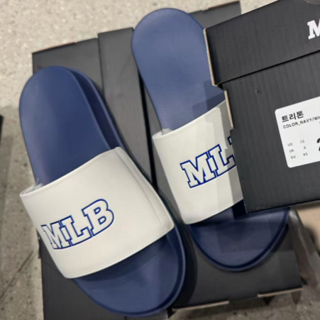 【直播】MLB LX0330705 休閒拖鞋 (藍色)