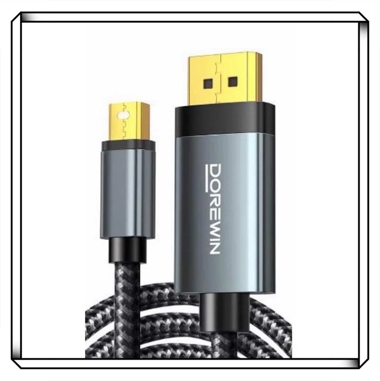 達而穩 mini DP 轉 DP 轉接線