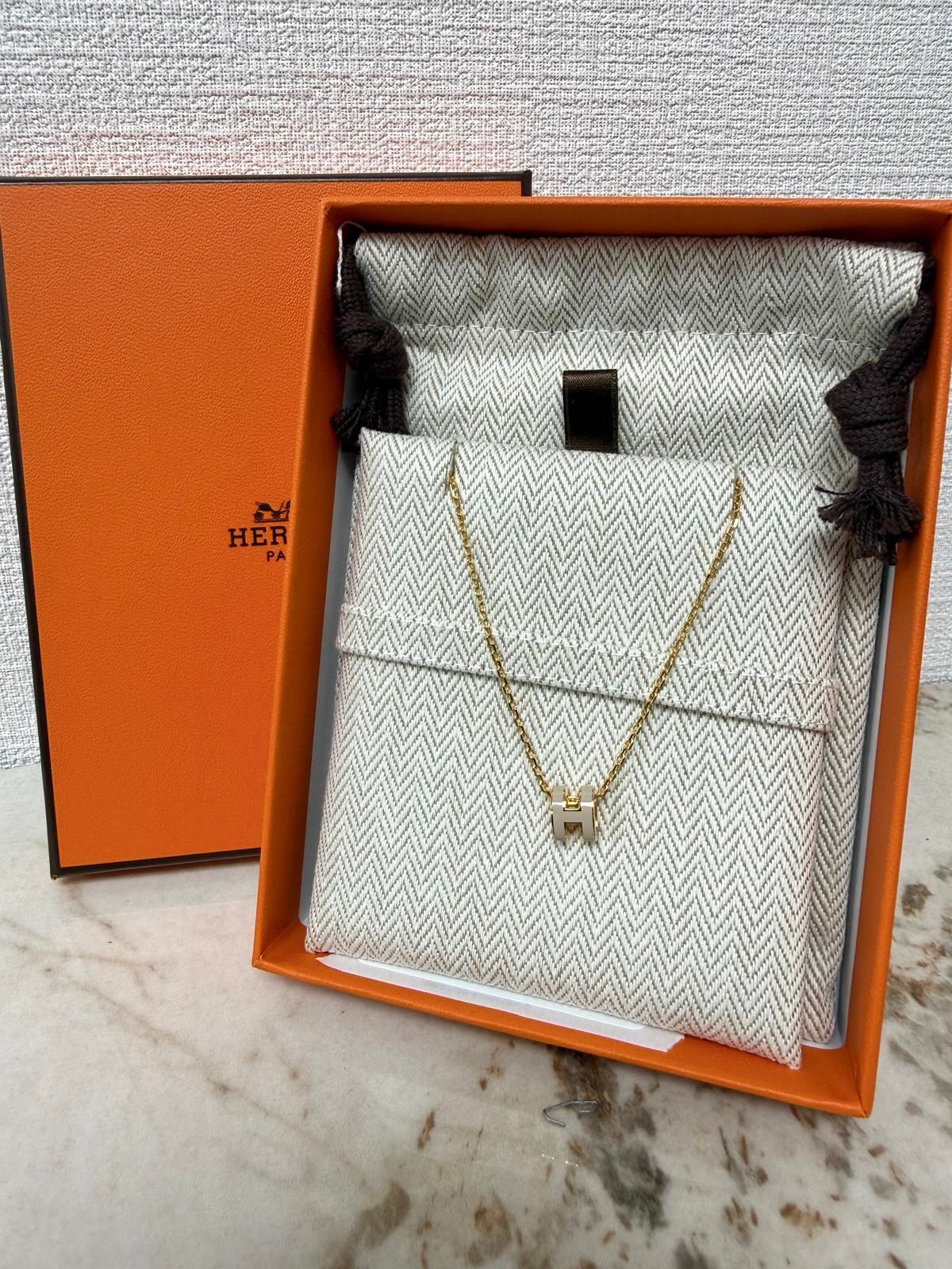 LYS01475 Hermes Mini Pop H 頸鏈