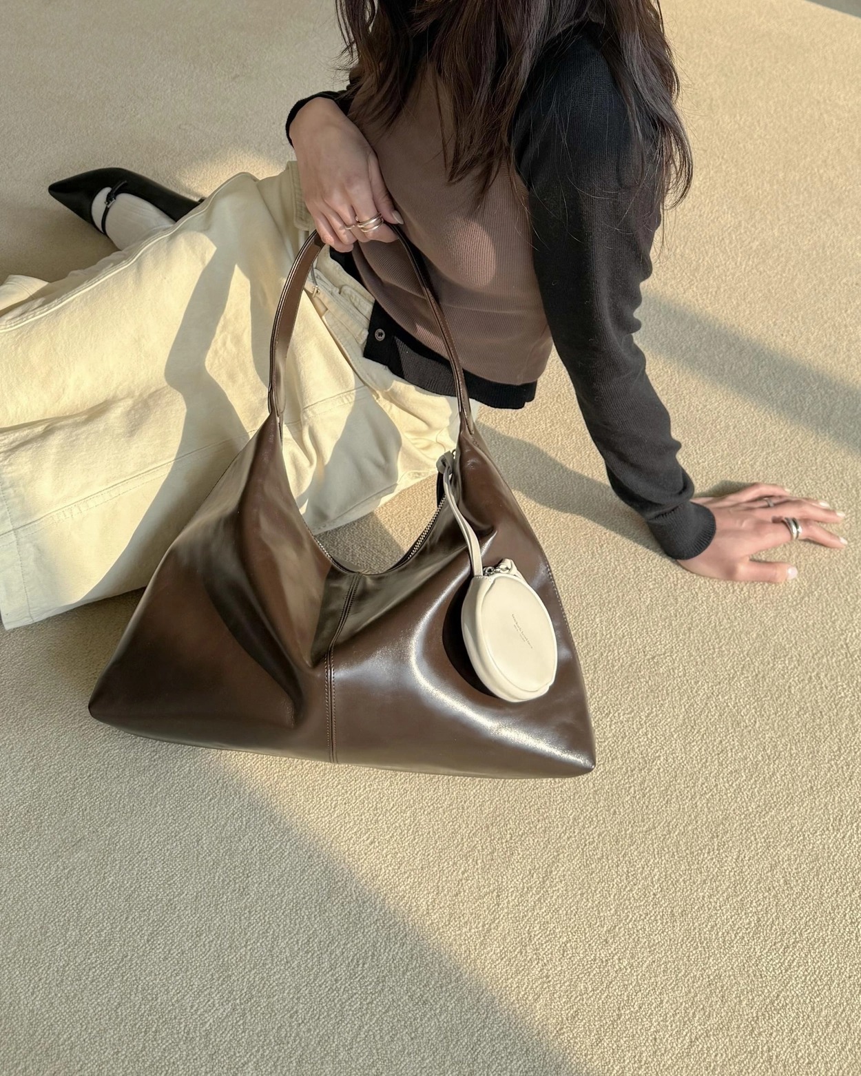 【 4/19收單 】Bucks & Leather Monet Bag L（Pull-up）莫奈包 L 韓國