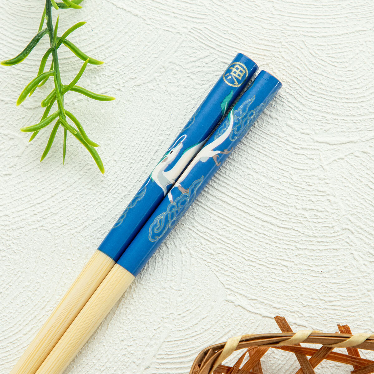 竹筷 神隱少女 白龍 21公分