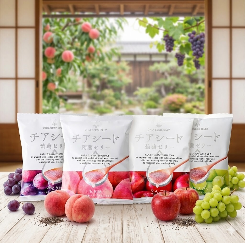 若翔奇亞籽蒟蒻果凍 170g