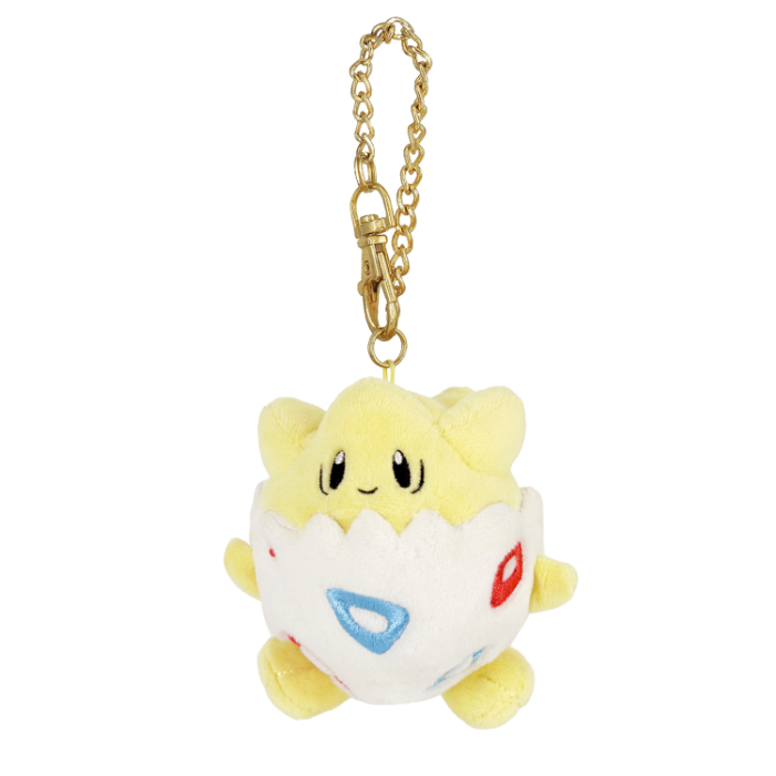 San Ei Pokemon Plush Keychain PM19 Togepi Mascot 037282