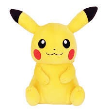 San Ei Pokemon Plush Cushion PZ60 Potehug Pikachu 031549
