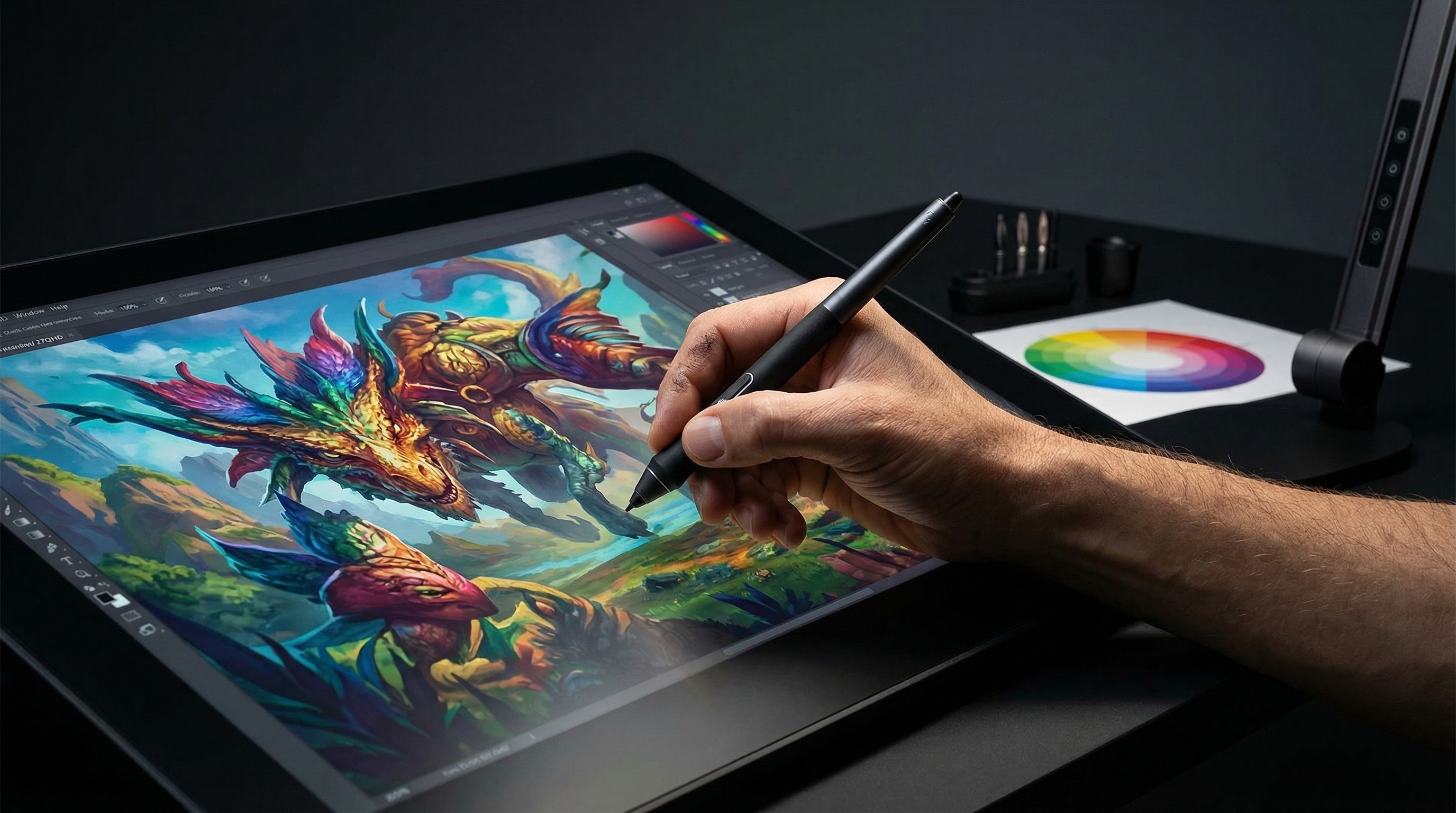 數位電繪畫家 繪圖板專用檯燈