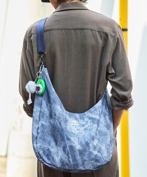 UMBRO / SP LEATHERETTE Print Round Shoulder Bag