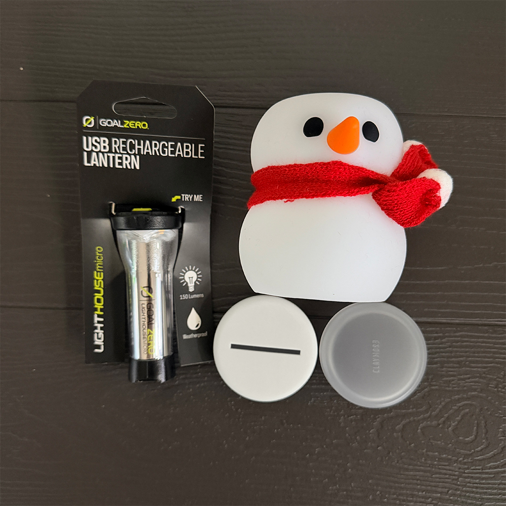 GOAL ZERO 燈具 GZ 32006+Claymore雪人燈罩-紅圍巾