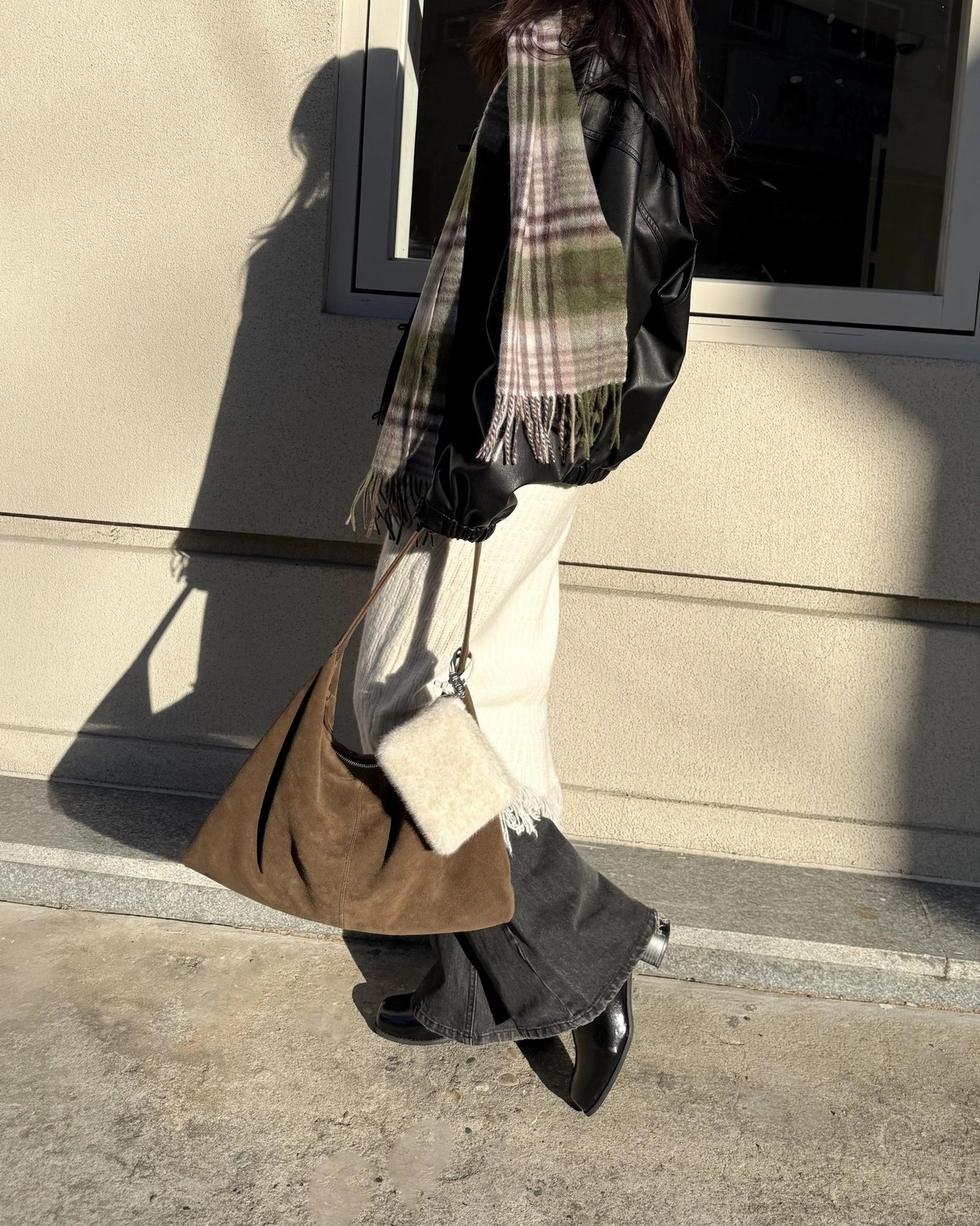 【 4/19收單 】Bucks & Leather Monet Bag L（Suede）莫奈包 L 韓國