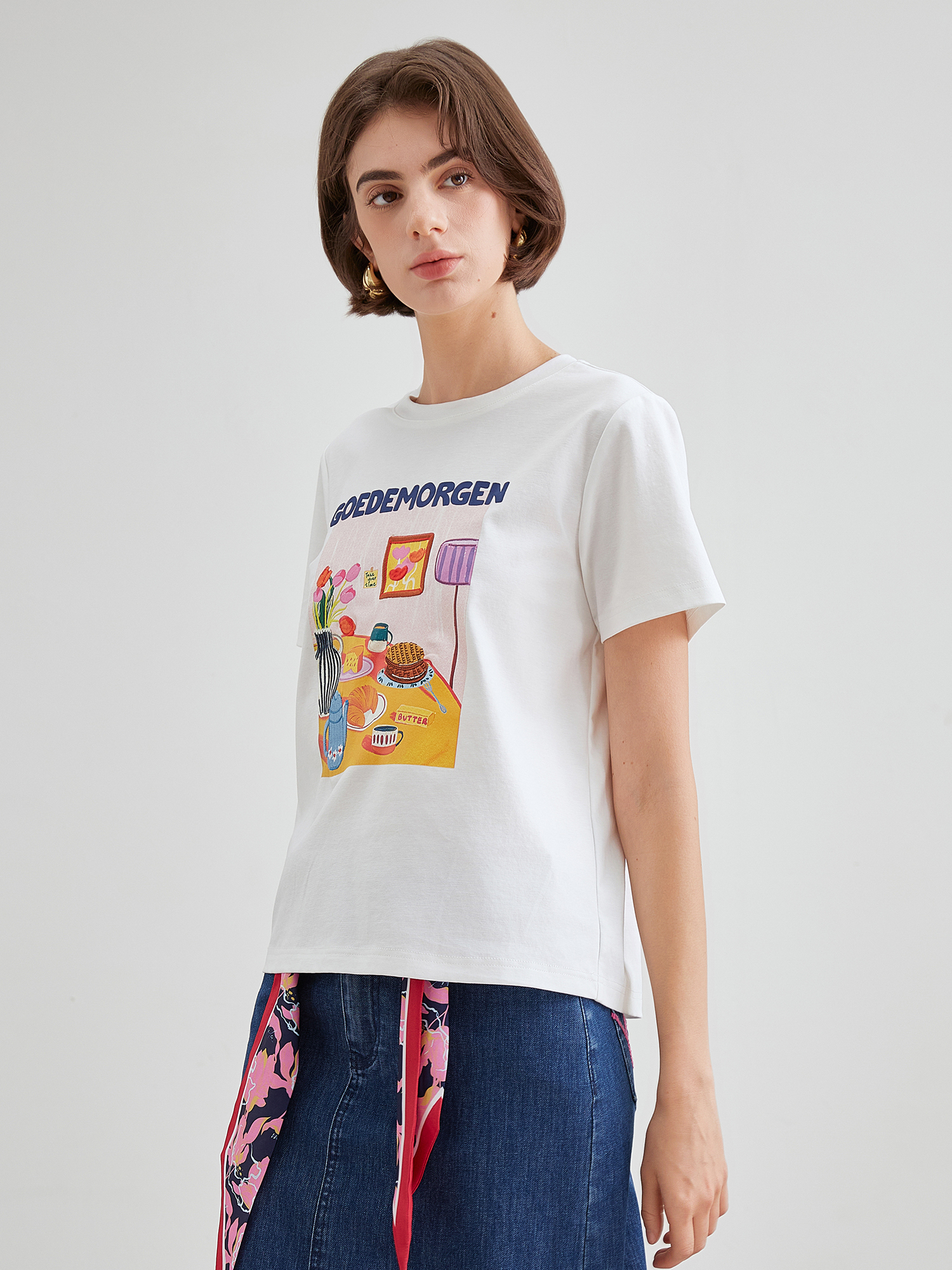 mi-tu原創印花T恤