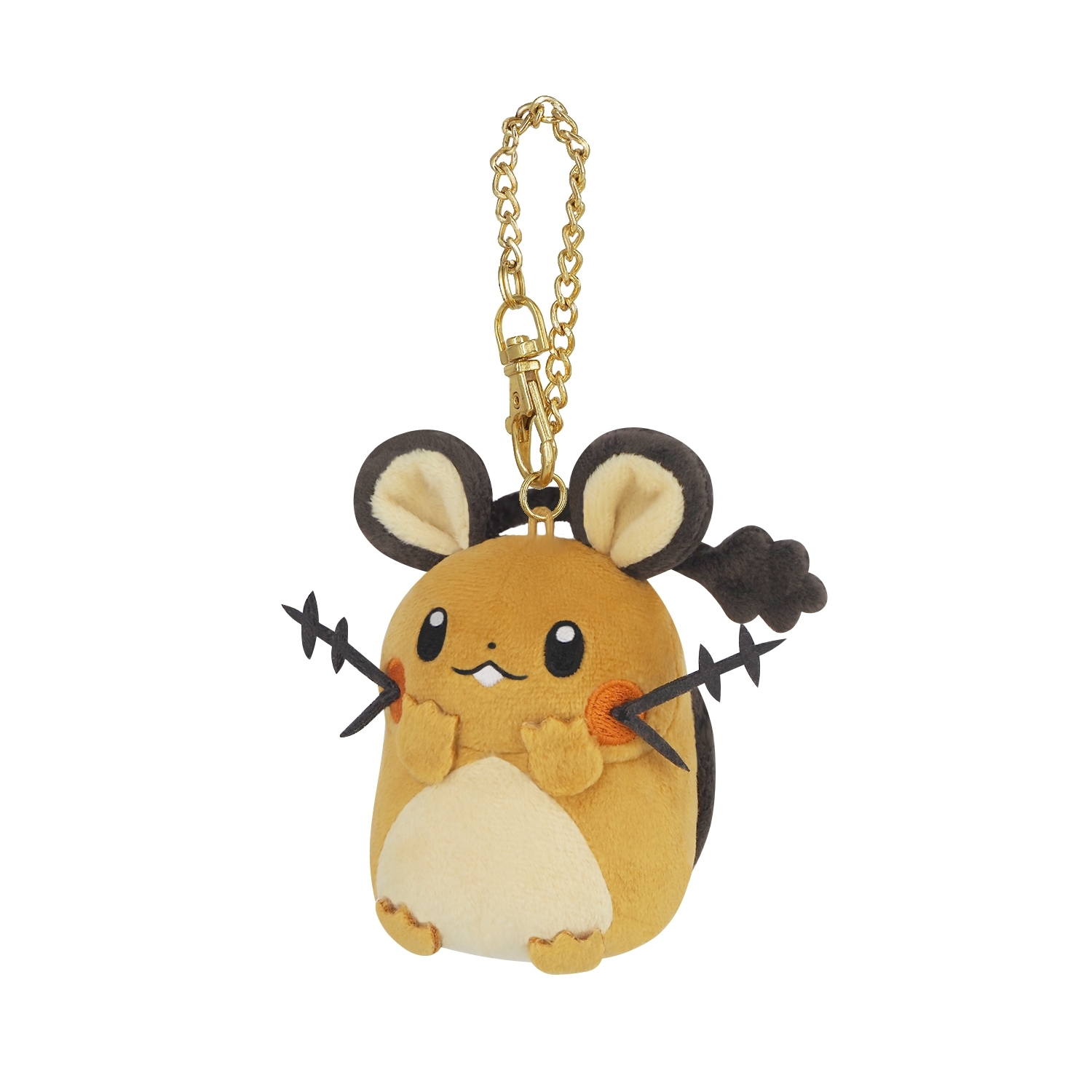 San Ei Pokemon Plush Keychain PM50 Dedenne 037596