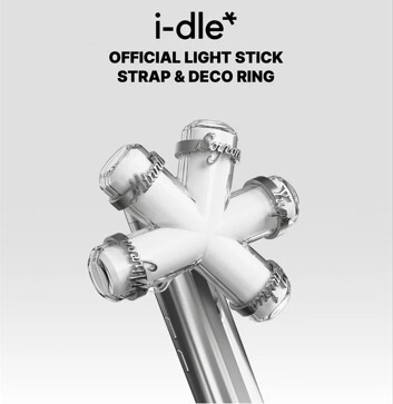 I-DLE ~ OFFICIAL LIGHT STICK STRAP & DECO RING