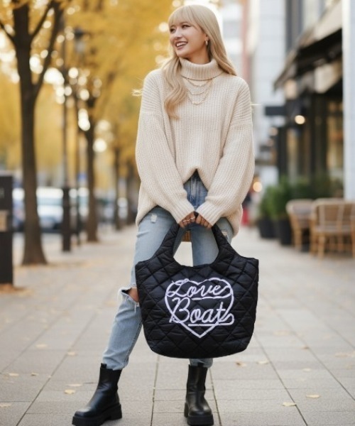 【預購】J0330603 LOVEBOAT 手提包 LB-QUZ