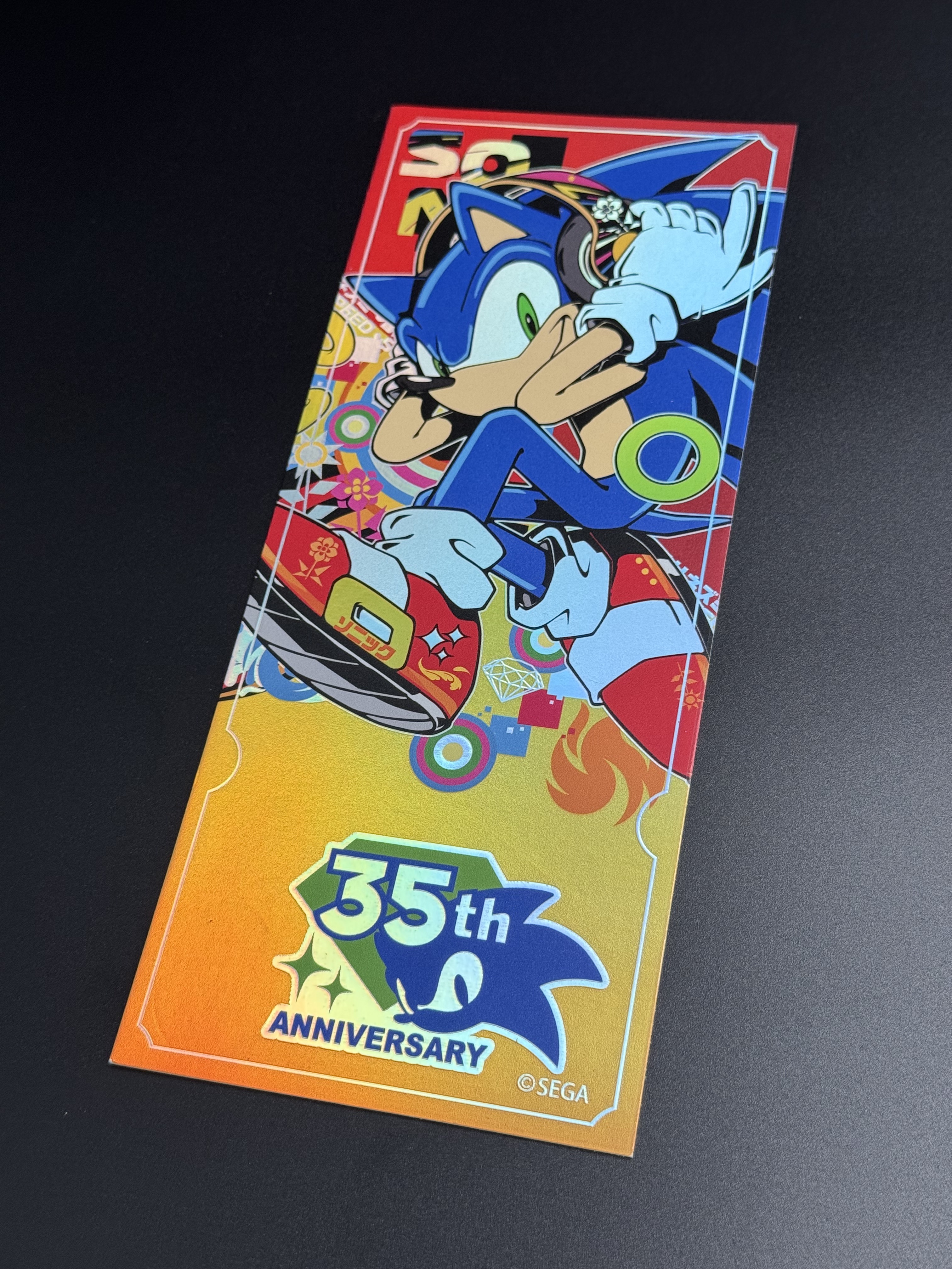 (SONIC Stadium) 35週年SONIC 鐳射卡 (盲包) - 隨機