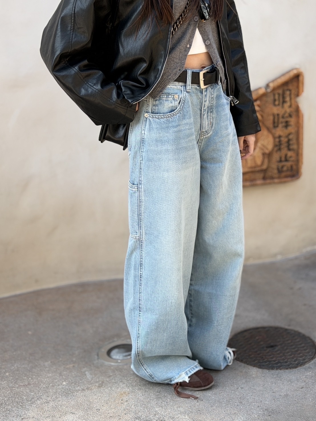 W00159牛仔褲(不含皮帶）