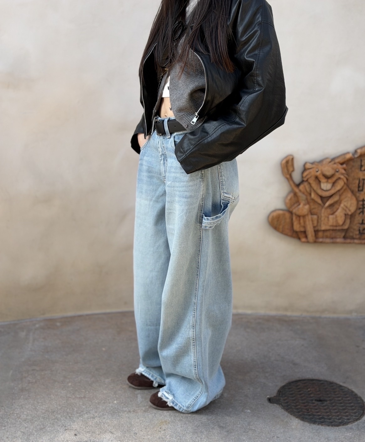 W00159牛仔褲(不含皮帶）