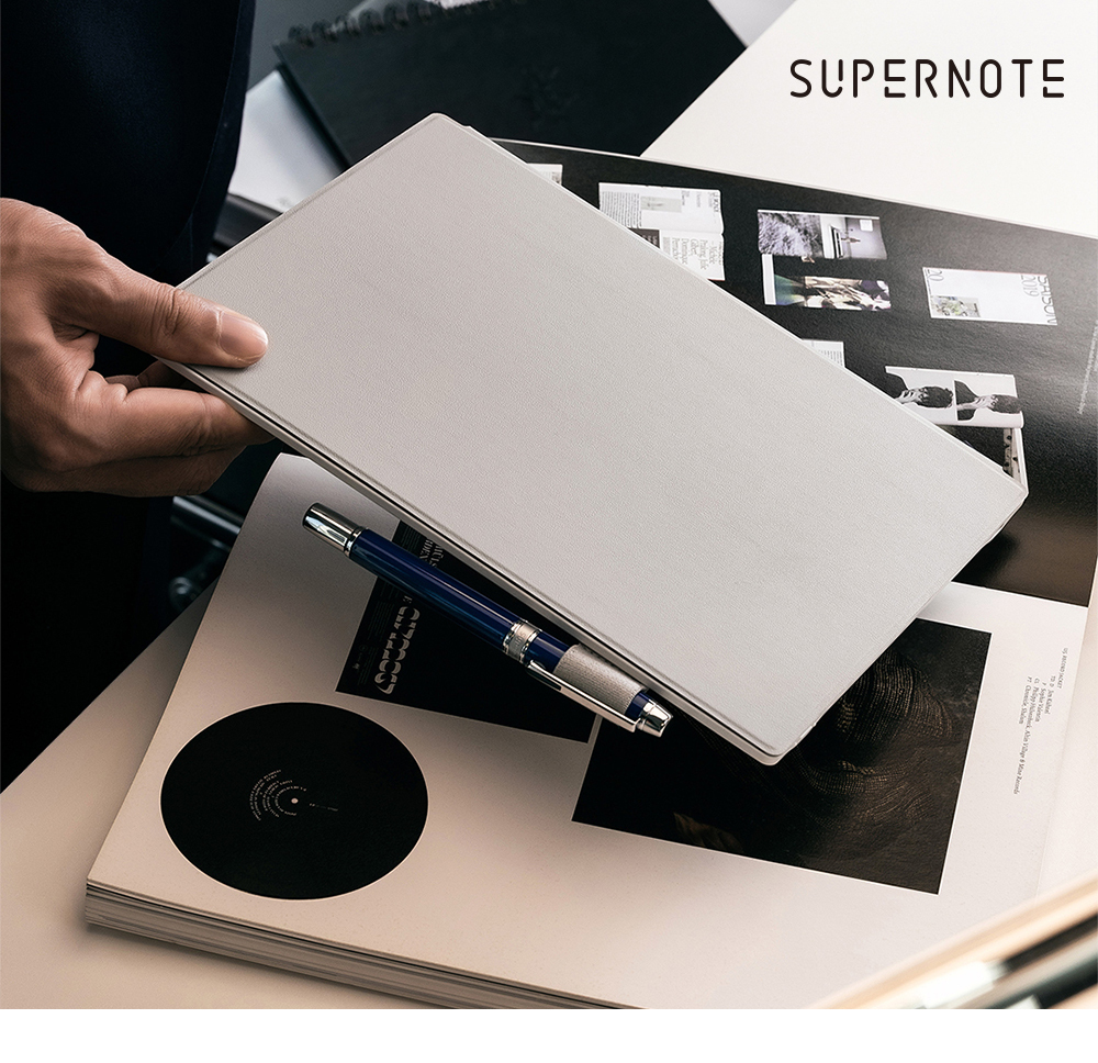 Supernote Manta 半開式保護套－淺灰