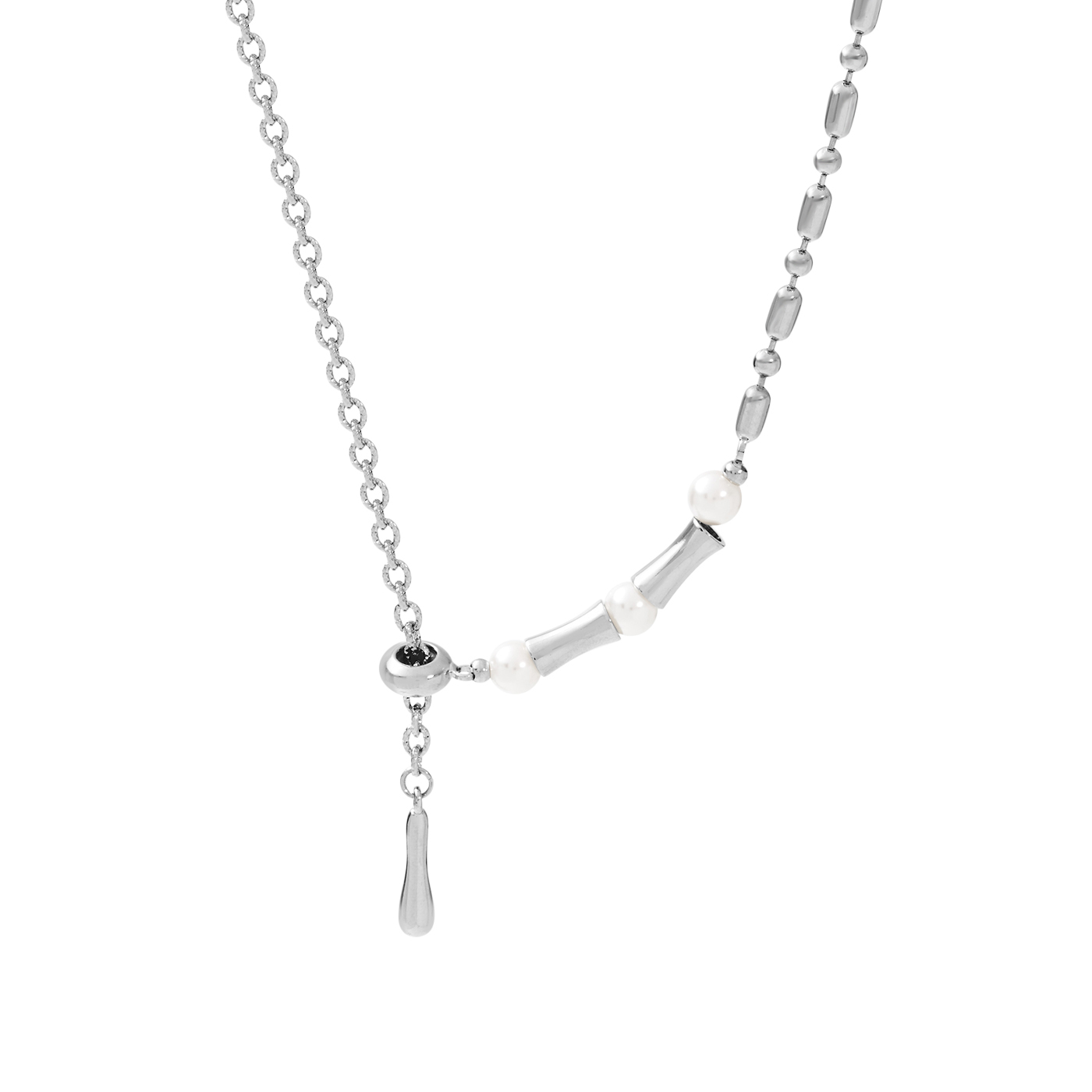 珍珠,調節項鍊,平價飾品