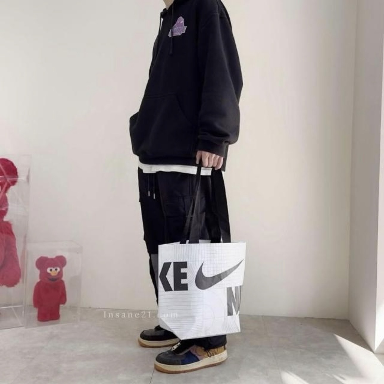 NIKE 小款 環保 防水購物袋 手提袋 海外限定