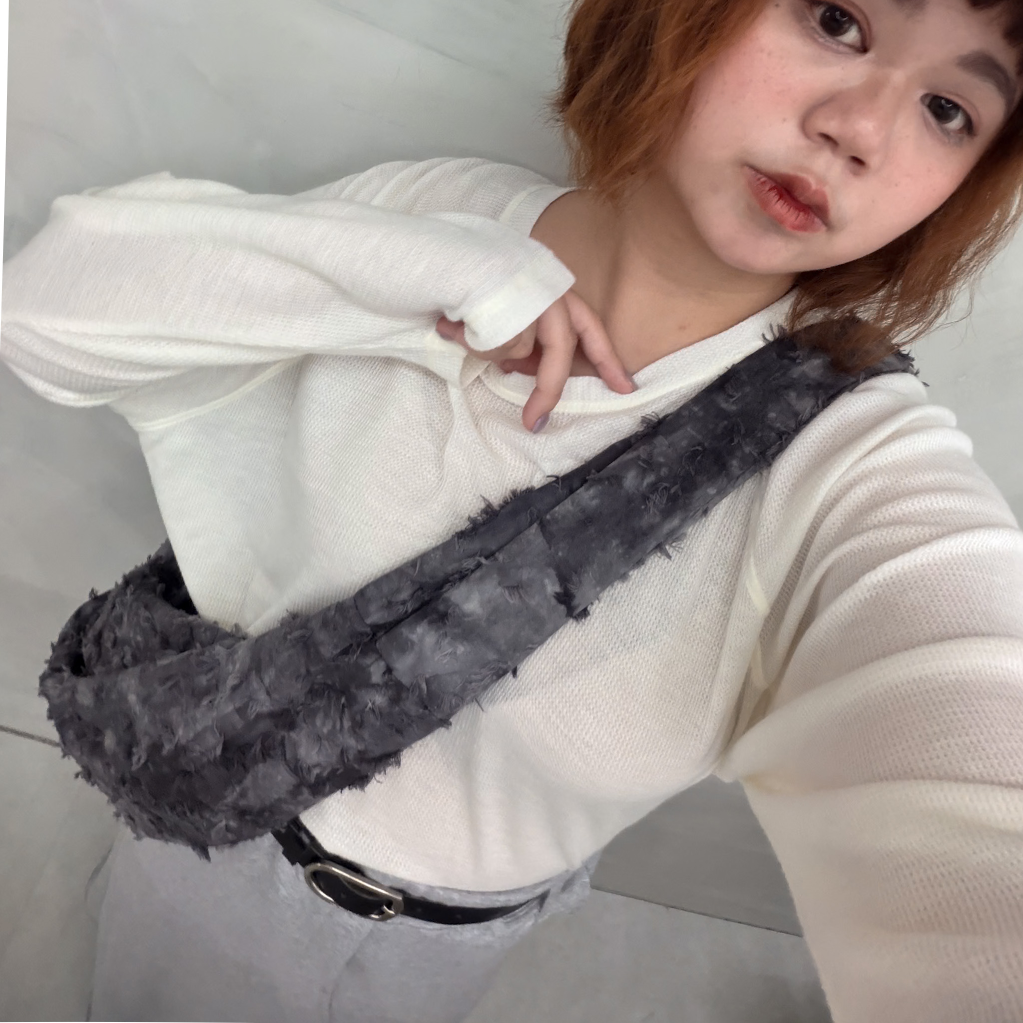 A26薄料華夫格防曬上衣