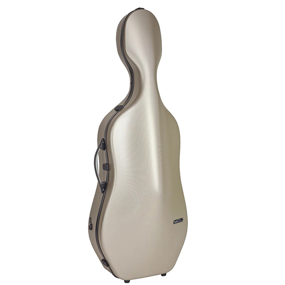 【預購品6月底到貨】HIGHTECH SUPREME 至尊科技系列 大提琴盒 (香檳色黑邊)