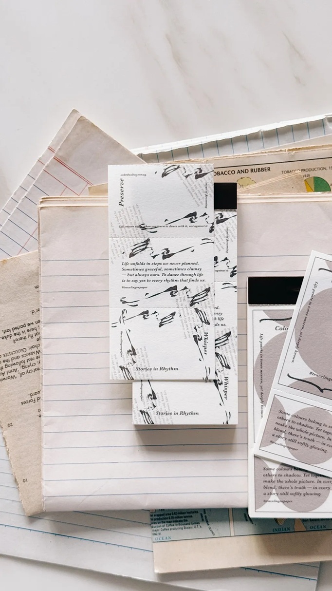 紙上旅行．Stories in Rhythm 便簽本