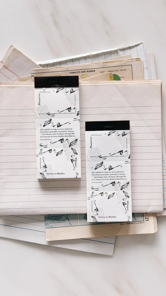 紙上旅行．Stories in Rhythm 便簽本