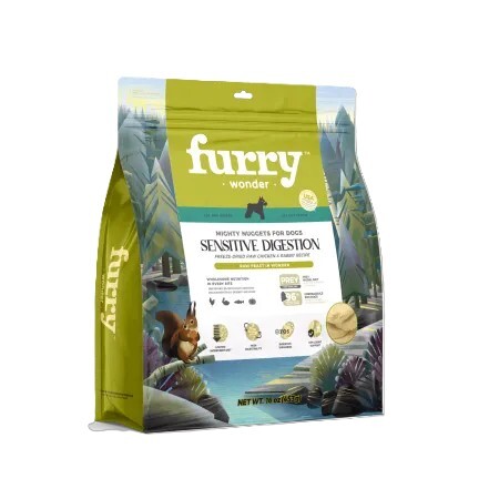 Furry Wonder 凍乾糧．全犬 敏感消化配方 雞肉+兔肉味8oz/16oz