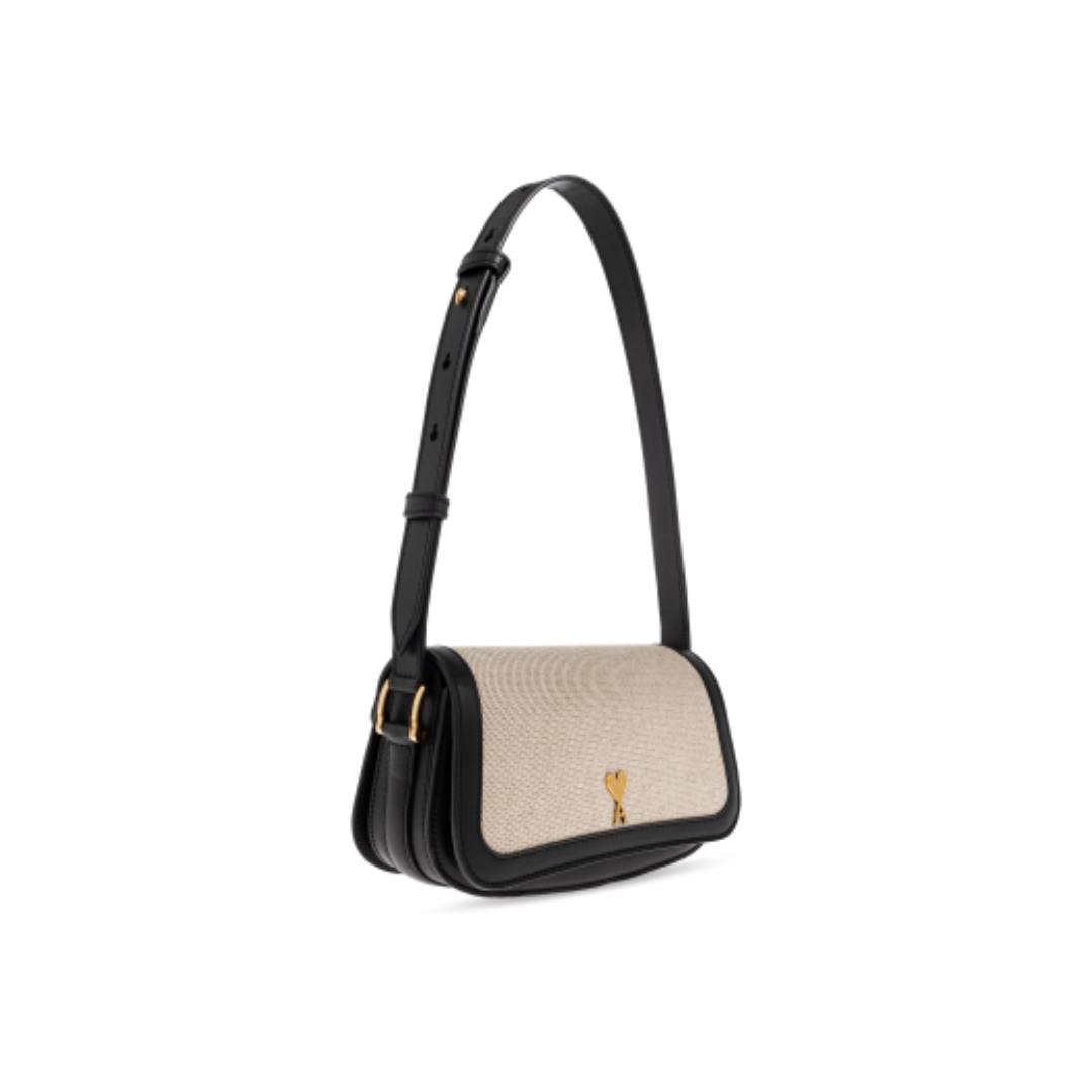 1FF0101-430 [AMI PARIS] Shoulder Bag White (SS26) #ULL719.AW0002.1360 (B-EU-E)