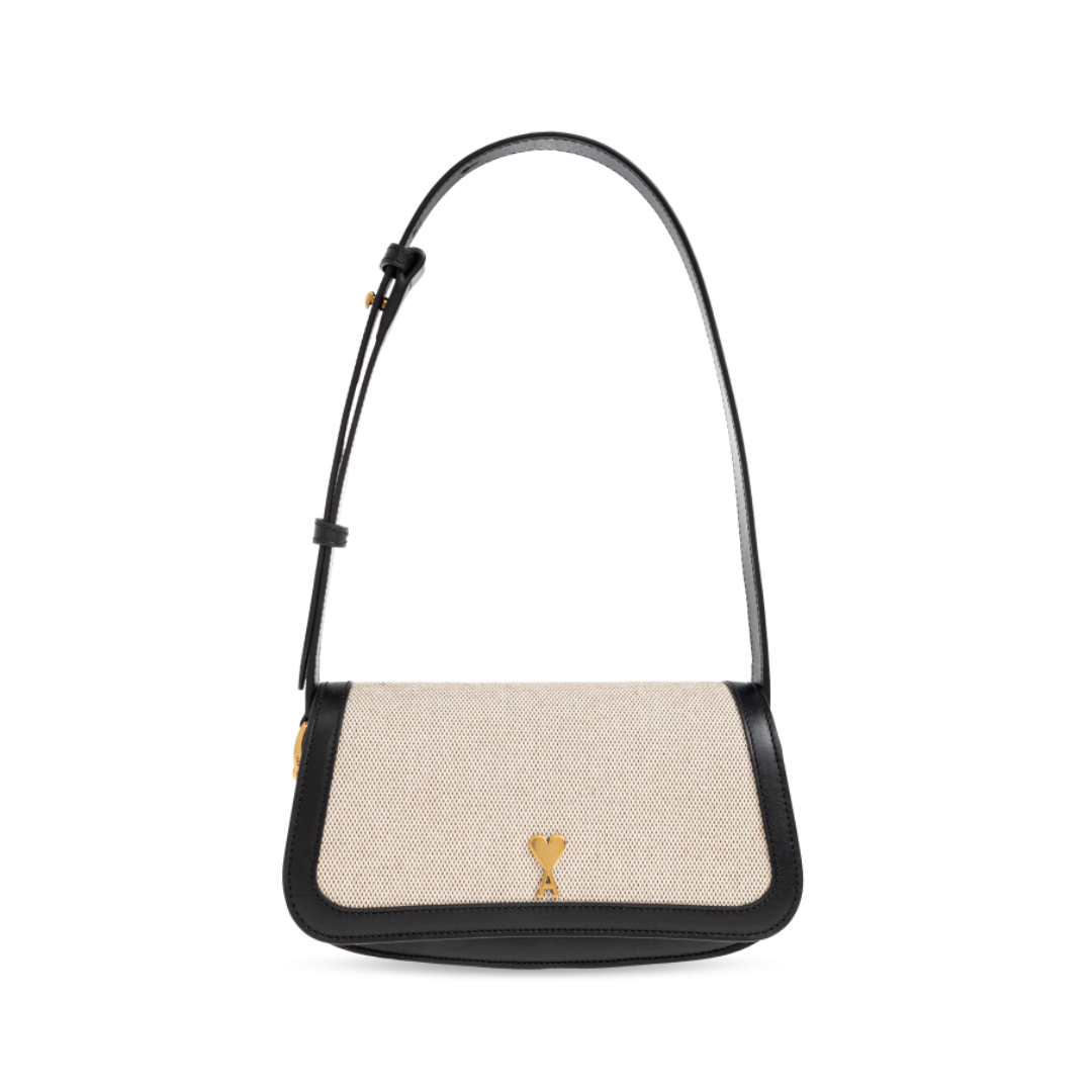 1FF0101-430 [AMI PARIS] Shoulder Bag White (SS26) #ULL719.AW0002.1360 (B-EU-E)