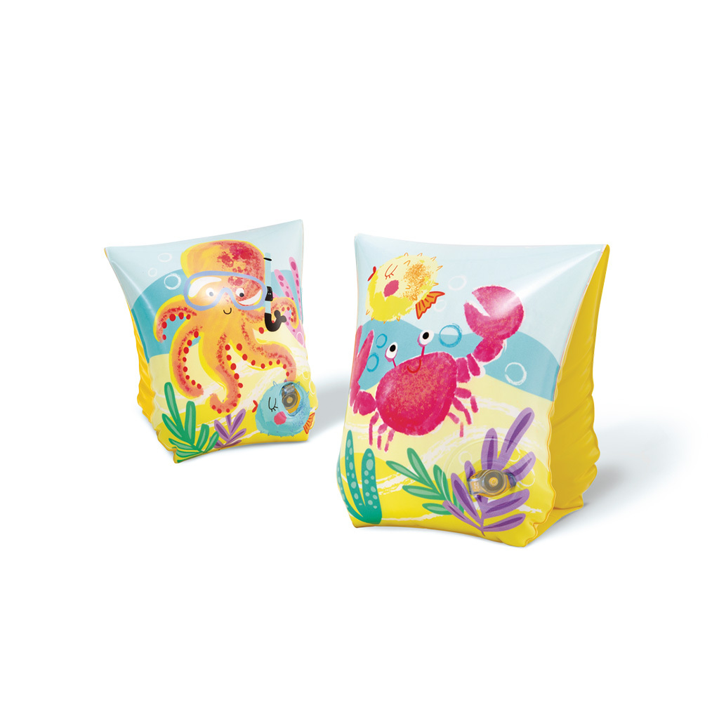 熱帶夥伴充氣臂圈 - 黃