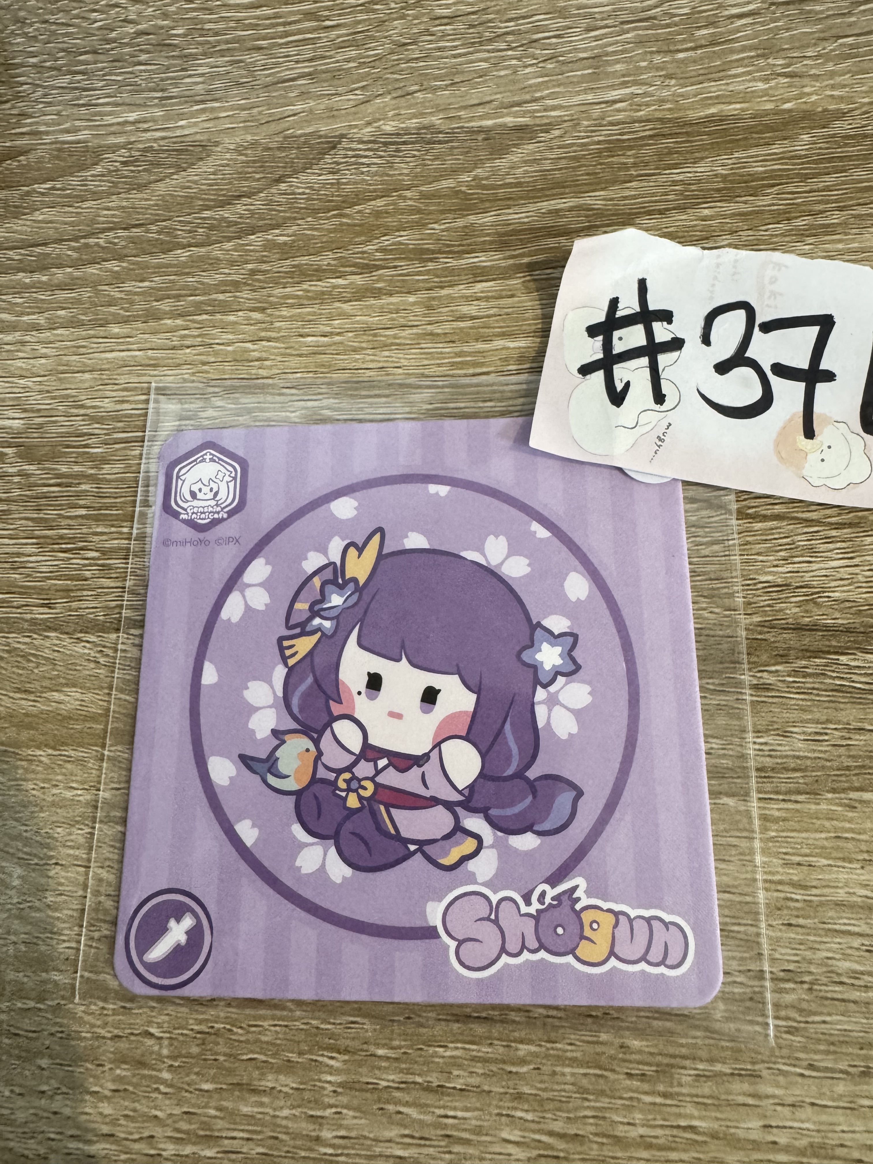 原神 雷電將軍 杯墊#371