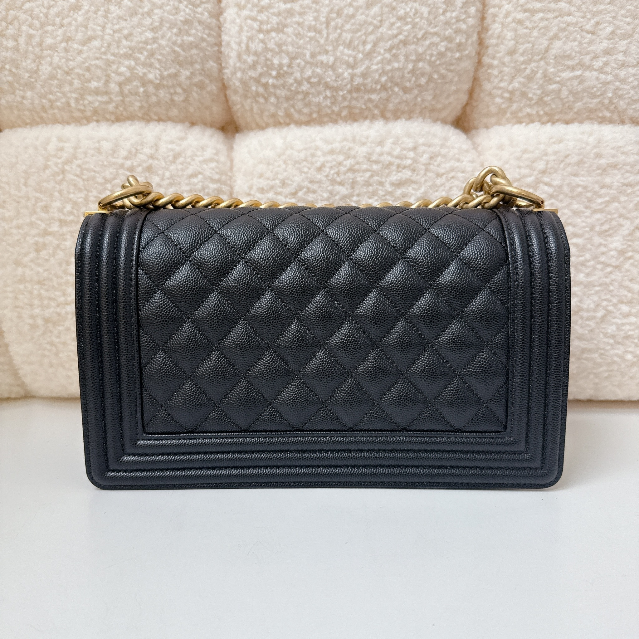 Chanel Boy 25 - Black / GHW