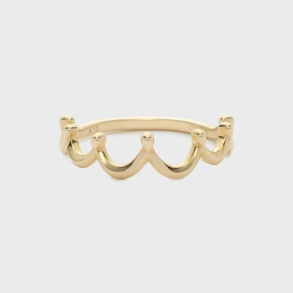 [連線優惠] NOJESS K10皇冠小指戒指