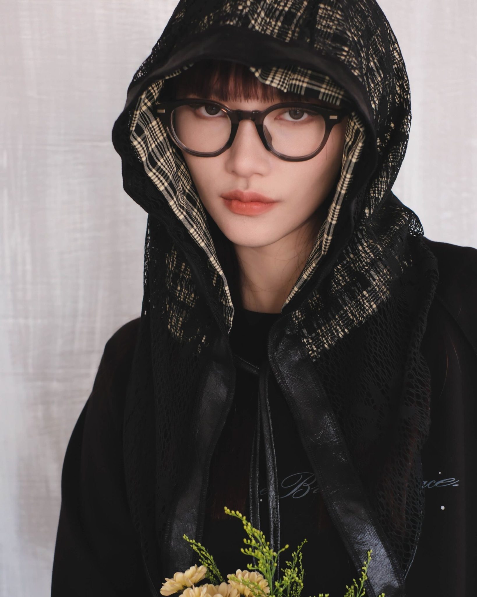 Neverland｜Lace X Plaid Du-Rag 兩層罩帽