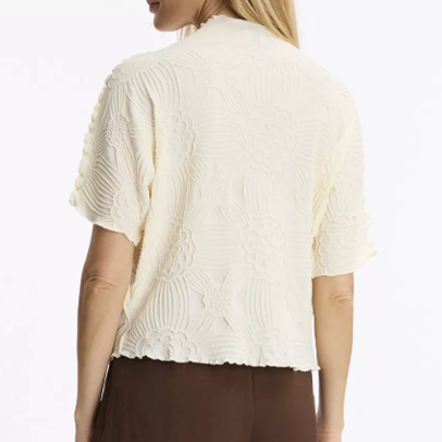 1LU0330-114 [LEO & UGO] T-Shirt White #KE303-OFFW WHITE (EU)