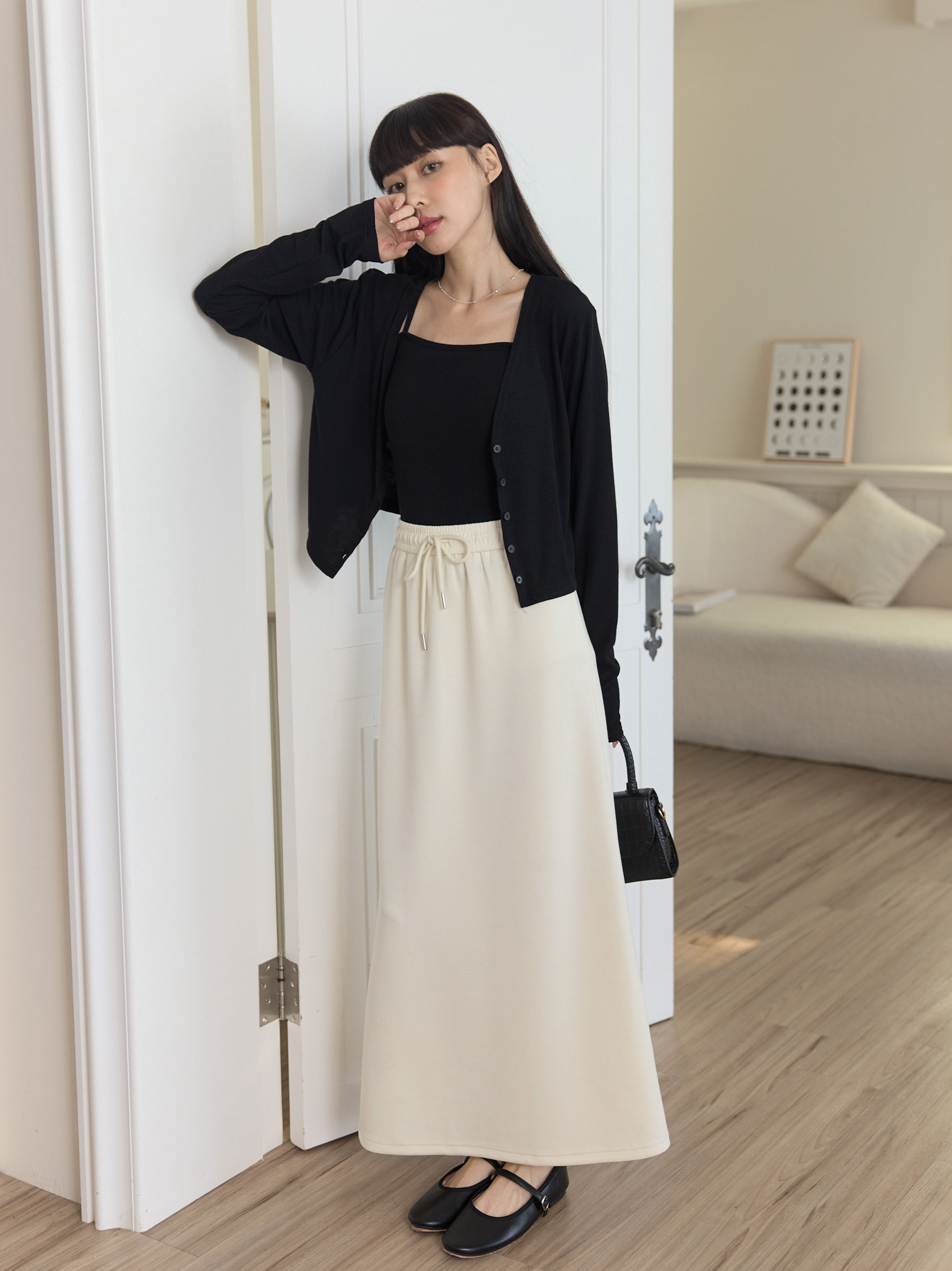 顯瘦垂墜超舒適長裙