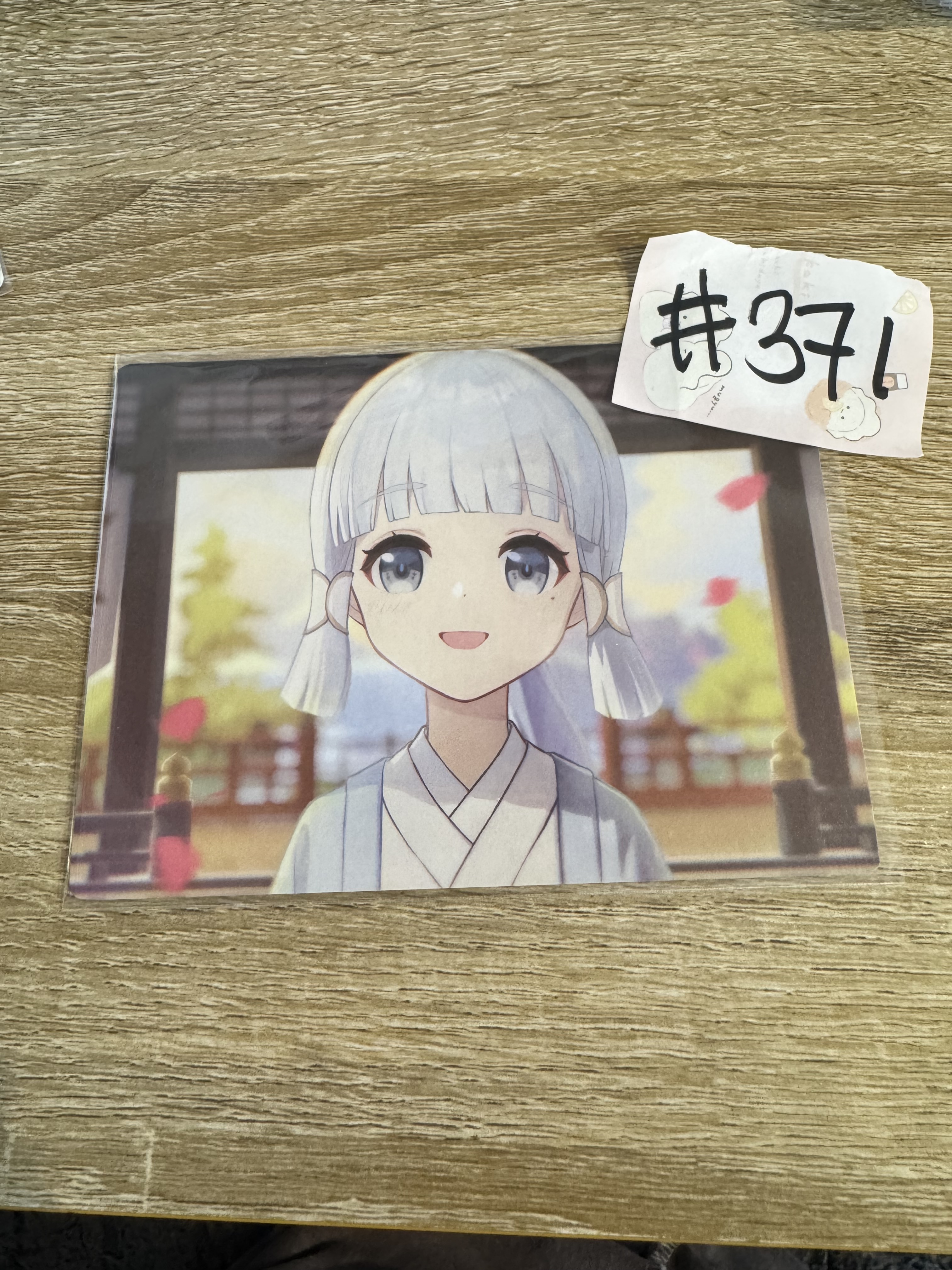 原神  神里綾華   明信片#371