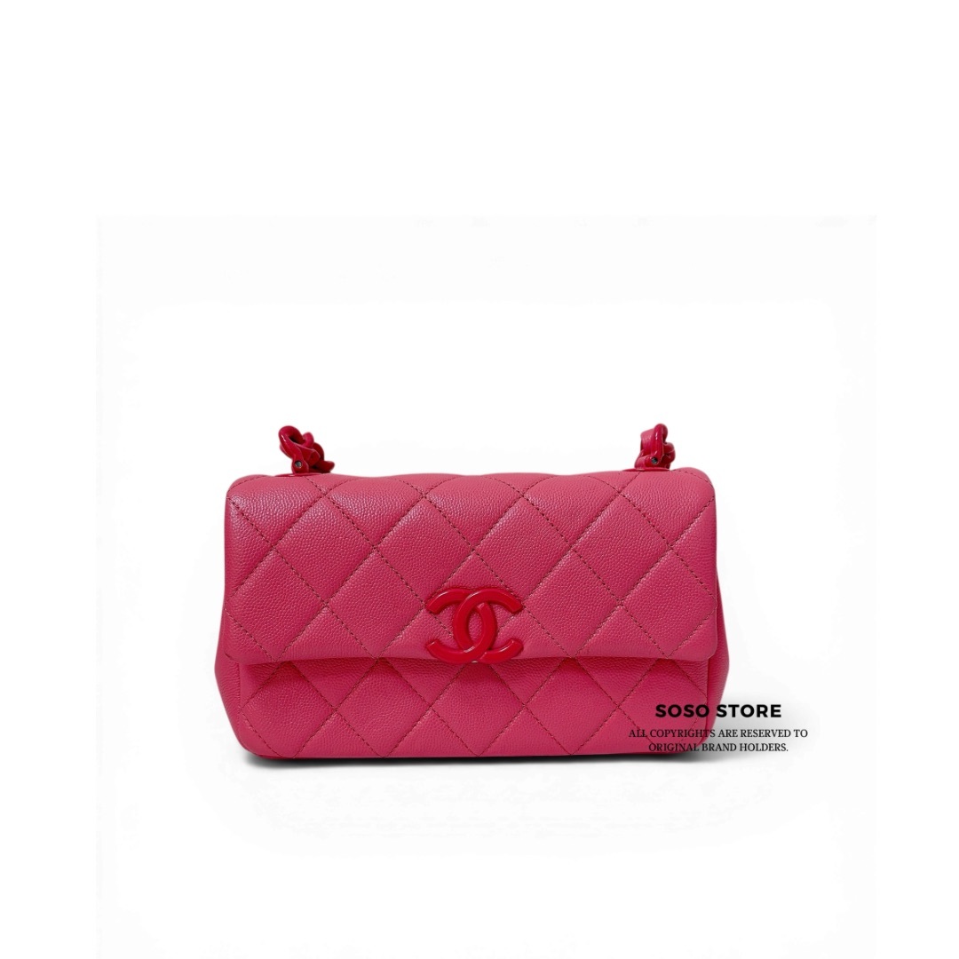 Chanel My Everything Small Flap Bag - Pink / PHW