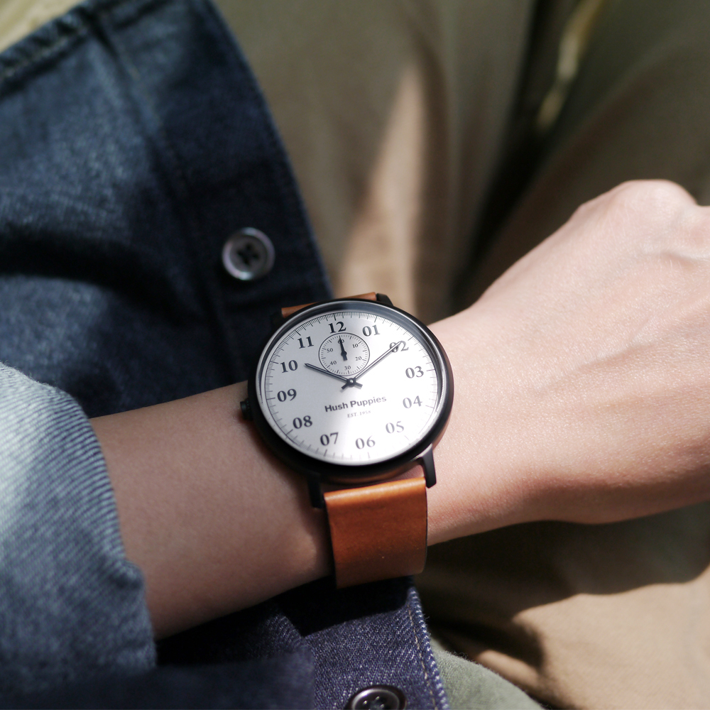 1958 / Three-hand Small Second Leather