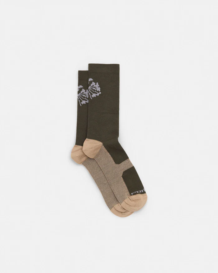 Portal｜PATTERN ACTIVE SOCK "Dusky Green"